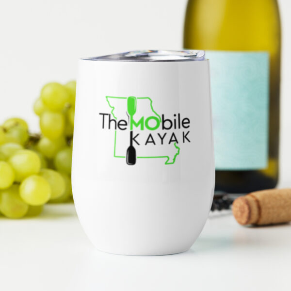 Wine tumbler Lime Logo